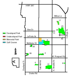 Map of Northwest Parks