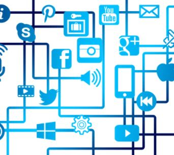 graphic of social media networks