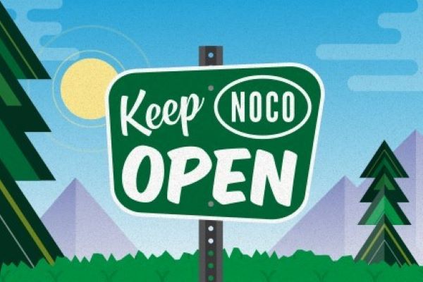 Keep NoCo Open Sign Graphic