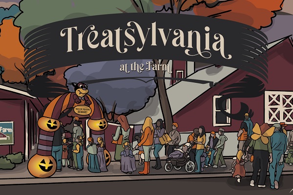 illustration of people dressed in costumes