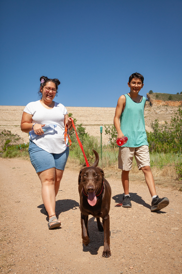 Family Walk at Dixon Reservoir