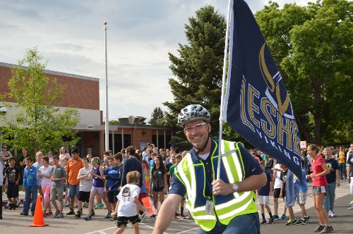 Tom Dodd, Principal at Lesher Middle School