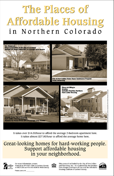 Places of Affordable Housing Poster