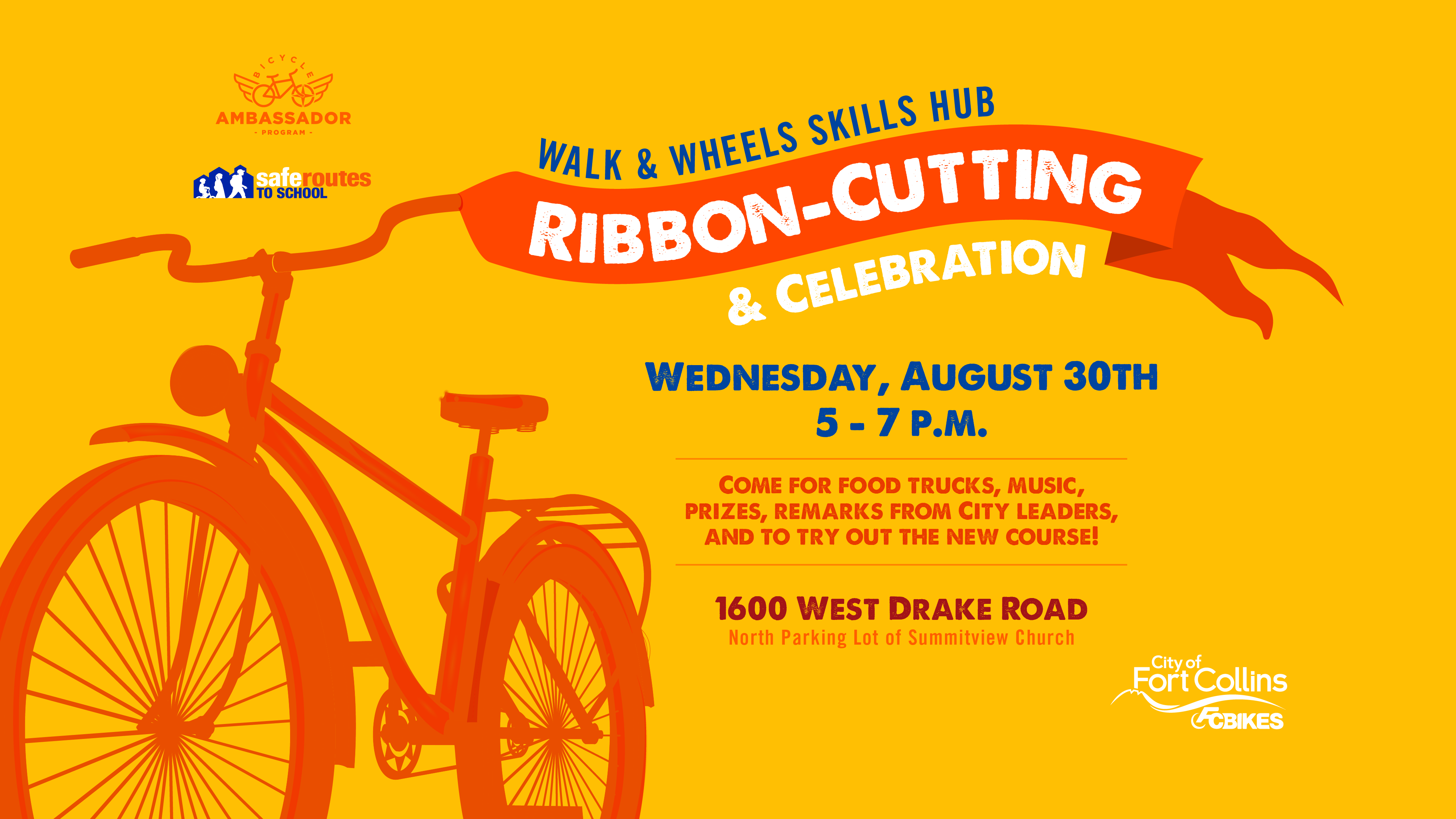 Walk & Wheels Skills Hub Ribbon-Cutting