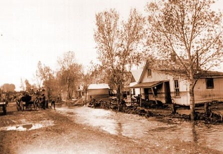 Río Poudre, 1904