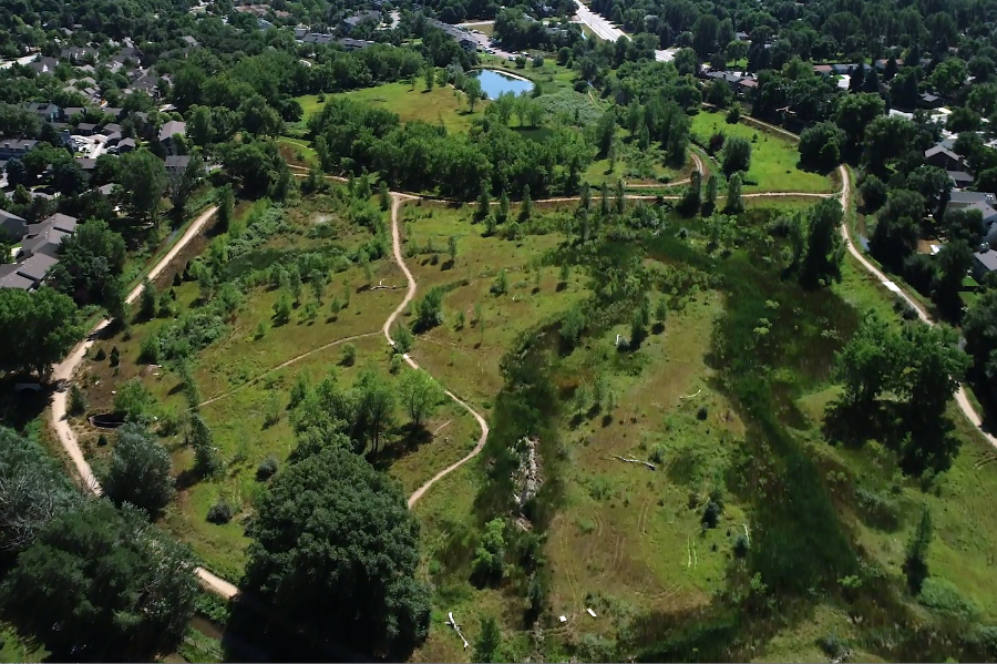 View of Red Fox Meadows in the Canal Importation Basin