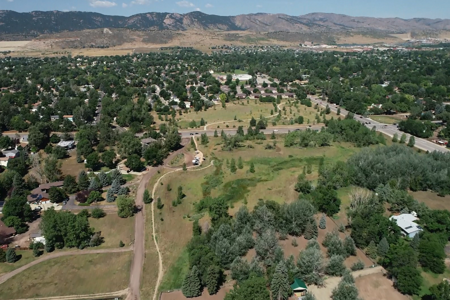 View of Red Fox Meadows in the Canal Importation Basin