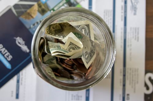 jar of money