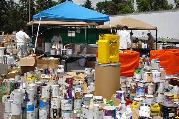 Past household hazardous waste event