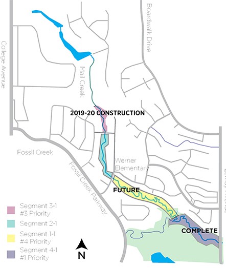 Mail Creek Map