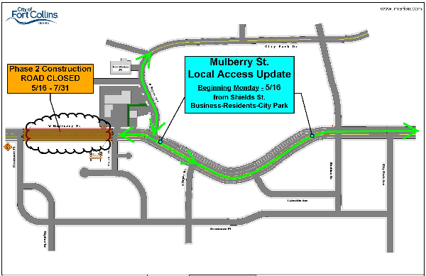 New Traffic Pattern - Effective May 16