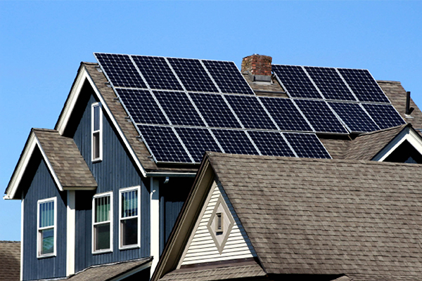 Rooftop solar panels