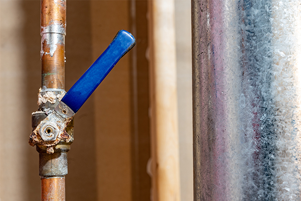 Rusted pipe