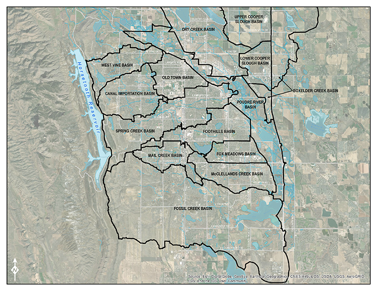Drainaige Basin Maps