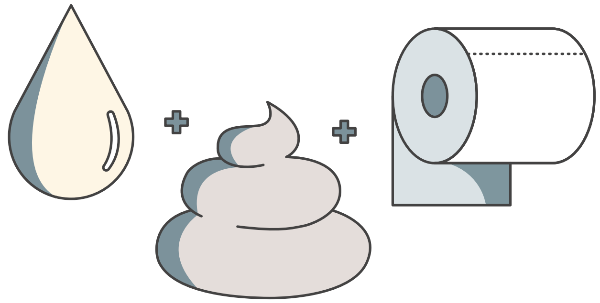 Toilet paper dissolved in water after 15 minutes and wipes undissolved in water after two weeks.
