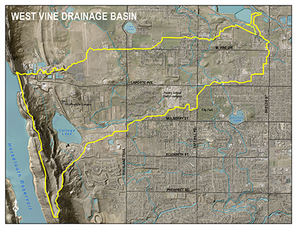 West Vine Basin Map