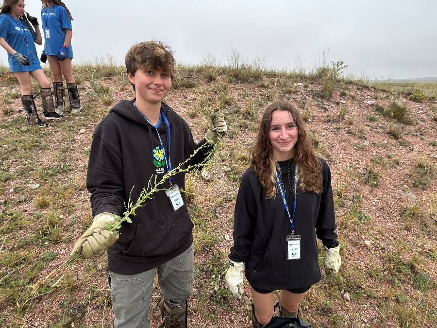 Teens at Soapstone