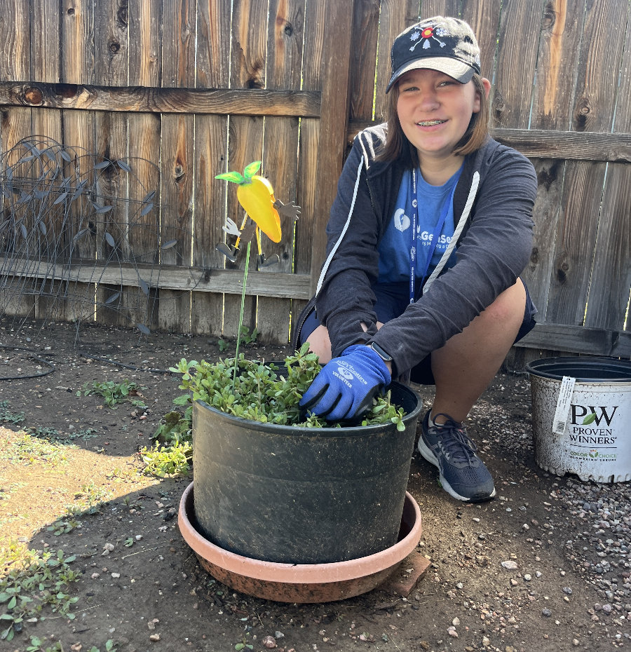 Teen at A Little Help