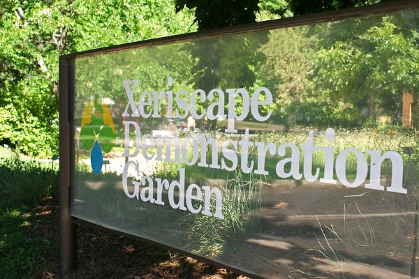 Xeriscape Demonstration Garden by City Hall